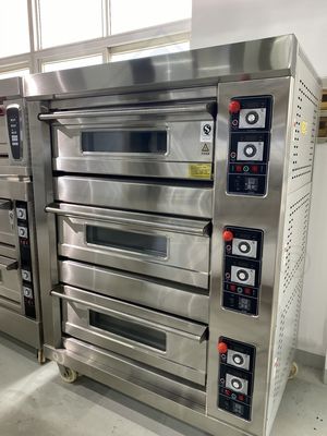 Horno comercial Equipo de panadería Horno para hornear multifunción Horno eléctrico de 1 cubierta