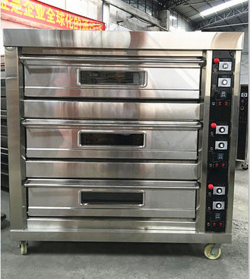 Horno de horneado multifunción para frutos secos Equipo de horneado de cubierta de cubierta de gas comercial