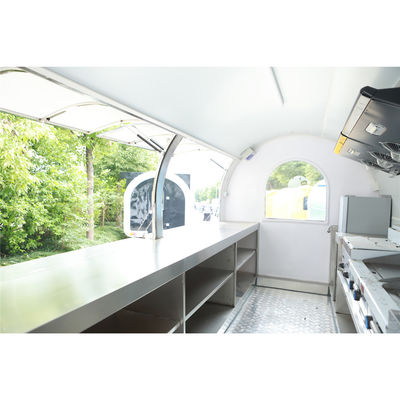 Camión de comida de autobús de 1000 kg con material de acero galvanizado y cerradura de puerta de cerradura de toldo