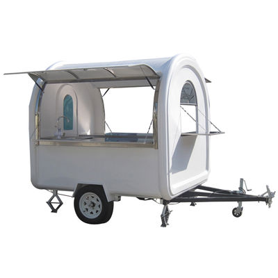 850 kg Caravana Carrito de perritos calientes helado Food Kiosk/ camión de venta de alimentos L280cm*W200cm*H210cm