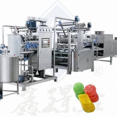 Máquina de fabricación de goma de vitamina de alta productividad fácil de operar con automatización del centro