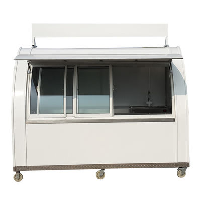 Camión de comida eléctrico en EE.UU. Otro carrito de hamburguesas con máquinas de comida opcionales