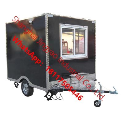 1500kg jy-FR220I Shanghai jy scooter gasolina remolques de comida helados bicicletas camión de caravana