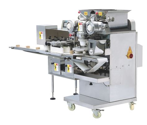 220V 120pcs/min Máquina de llenado de incrustación inferior para galletas de oso y helados Mochi