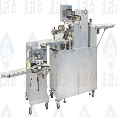 Máquina de helados automática avanzada para mochi para pastel de luna Maamoul kubba Gran incrustación