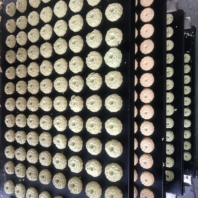 Máquina semiautomática para hacer galletas para la producción de galletas blandas en snacks