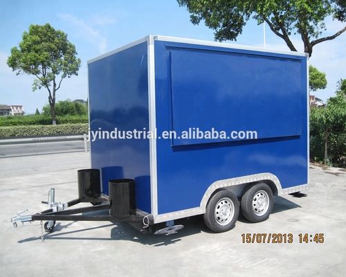 Camión de helados perfecto para el negocio de alimentos móviles 2300 * 1650 * 2300mm Tamaño