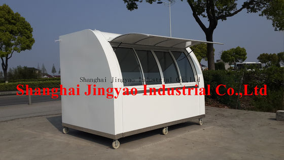 Camiones móviles de comida Otros Camiones móviles de café Bicicleta de servicio de carrito de 1.5kw Chuck Wagon