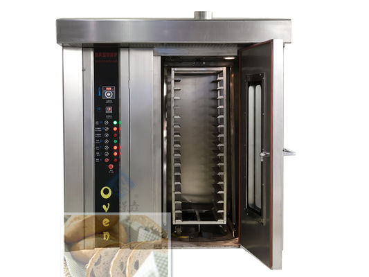 32 bandejas horno rotativo de vapor totalmente automático perfecto para tiendas de alimentos y bebidas ocupadas