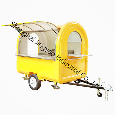 Camión de comida móvil negro Taiyaki Máquina para hacer cono de helado según la solicitud del cliente