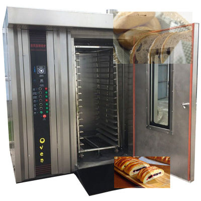 Horno rotativo eléctrico diesel de pan totalmente automático para un control preciso de la temperatura