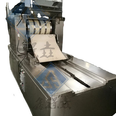 Máquina industrial de fabricación de galletas de chocolate totalmente automática con salida de helado