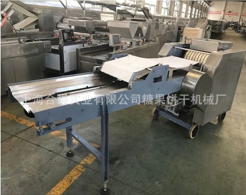 Máquina industrial de fabricación de galletas de chocolate totalmente automática con salida de helado