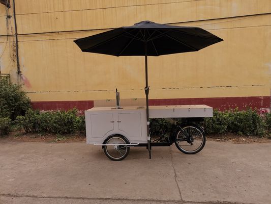 100 Vida útil larga carro de bicicletas de cerveza para vendedores móviles de alimentos y bebidas