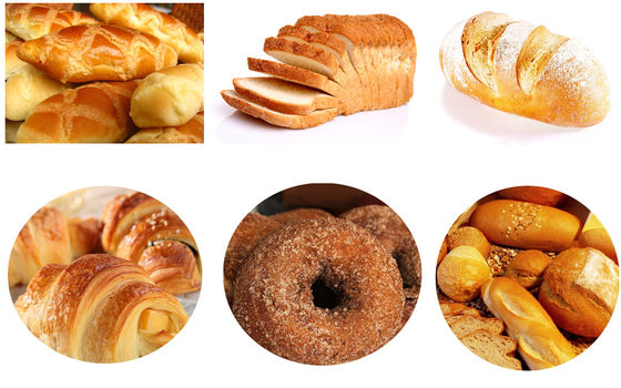 Máquina de hornear alimentos Panadería de cocina 32 horno de estante giratorio Diesel Gas eléctrico totalmente automático