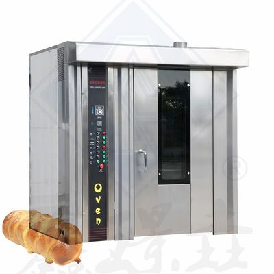 Automatización horneado rotativo fuente de energía eléctrica horno comercial para equipos de panadería