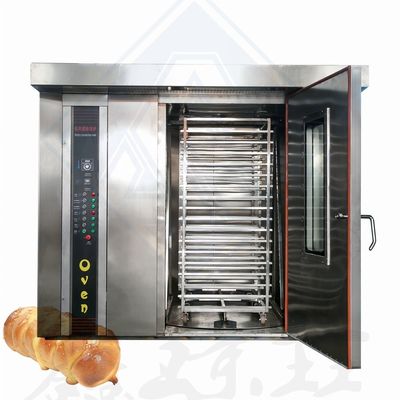 Automatización horneado rotativo fuente de energía eléctrica horno comercial para equipos de panadería