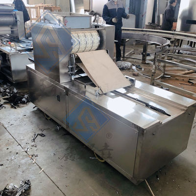 Función de la maquinaria de hacer galletas de pastel de nuez con línea de producción totalmente automática