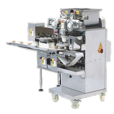 Máquina de incrustación de comida rápida para Kubba Mochi helados chocolate y galletas dobles
