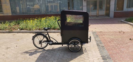 Triciclo de comida rápida de tamaño personalizable con carrito de café Placa de aluminio