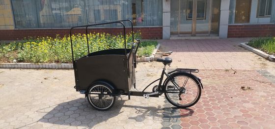 Triciclo de comida rápida de tamaño personalizable con carrito de café Placa de aluminio