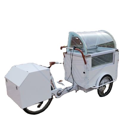 Venta de aperitivos Muebles de helados en la calle Muebles de bicicletas Muebles de comida