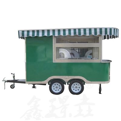 1200kg Capacidad de carga Triciclo móvil carro de comida móvil para la playa de pavo carro de exhibición de alimentos