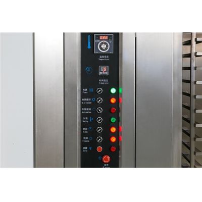 Horno rotativo totalmente automático con función de vapor para la elaboración de galletas de pan