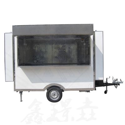 Carrito de perritos calientes comercialmente fabricado con tamaño 285*200*215 y materia prima de maíz