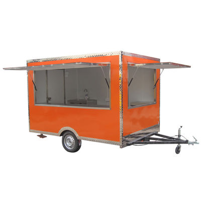 Carritos de comida móviles Carritos de perros de maíz dulce sostenibles Pizza Bbq para profesionales de la panadería