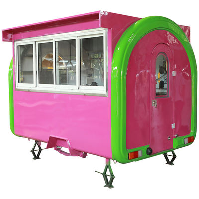 Carrito de Waffle de la calle de venta personalizado Quiosco de comida caliente para venta 220V