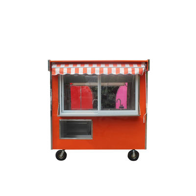 Carrito de Waffle de la calle de venta personalizado Quiosco de comida caliente para venta 220V