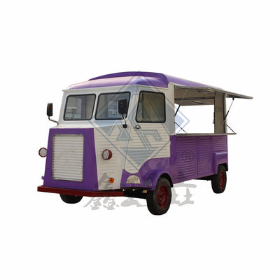 Camión de comida eléctrico móvil Pasta Sandwich Hamburguesa 60V Voltado Tipo de carrocería cerrada