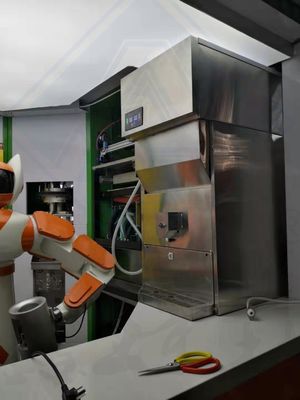 Casa Fabricante de cubitos de hielo con material de acero inoxidable 304 y función totalmente automática