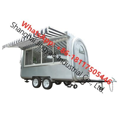 Shanghai Jingyao Mobile Food Cart Perfecto para aplicaciones minoristas y panaderías