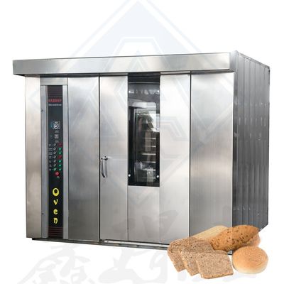 Horno de estante giratorio de quemador de gas comercial para hornear y cocinar profesionales