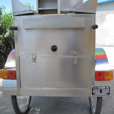 220 V Camión de comida móvil de venta en la calle Triciclo/Camión eléctrico de perritos calientes para otros fines