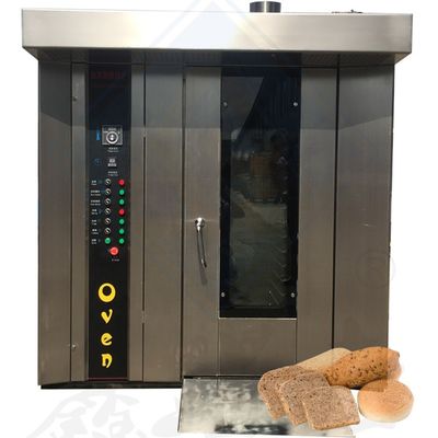 16 bandejas Capacidad horno de gas de panadería para hornear y rotisería en entornos industriales