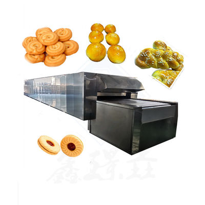 Horno eléctrico de túnel de lavash Opciones múltiples Pan Equipo de panadería y rendimiento