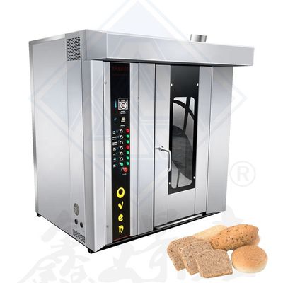 Horno de convección de aire caliente para panadería Horno rotativo Máquinas de procesamiento de alimentos