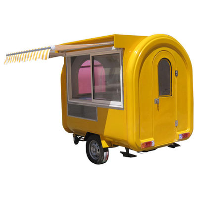 Larga vida útil Panadería Jugo Panqueques Crepe Cupcake Galletas Bocadillos Café Perrito caliente Carrito de comida móvil
