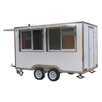 Fabricante de bocadillos para carrito de comida de la calle móvil 220x200x235cm Tamaño Chicken Coffee Hot Dog