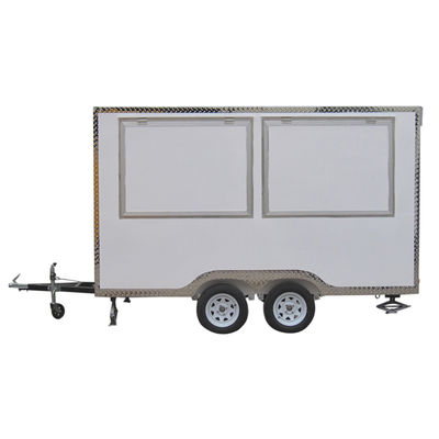 Fabricante de bocadillos para carrito de comida de la calle móvil 220x200x235cm Tamaño Chicken Coffee Hot Dog