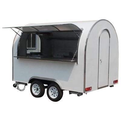 Fabricante de snacks carro de comida motorizado 1500 kg remolque de camioneta con patata tornado y bebidas