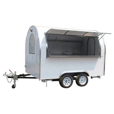 Fabricante de snacks carro de comida motorizado 1500 kg remolque de camioneta con patata tornado y bebidas