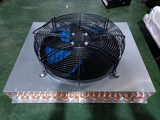 Condensador refrigerado por aire avanzado para máquinas de hielo en plantas de fabricación