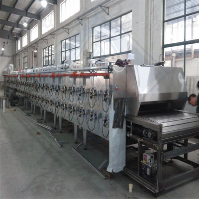 Línea de producción de hornos de túnel de 12 secciones para pasteles de alta capacidad galletas pan y más