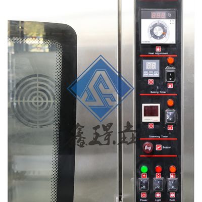 Fácil de operar 5 bandejas Horno de convección eléctrica para hornear pan pizza y pastel