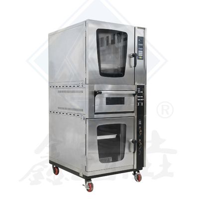 Máquina de procesamiento de alimentos 10 bandejas gas eléctrico comercial horno de convección de aire caliente para hornear