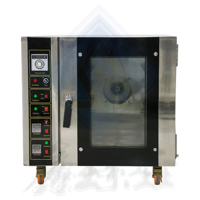 Horno de gas de pequeño tamaño para hornear eléctrico comercial de 5 bandejas Pan 905x1280x955mm